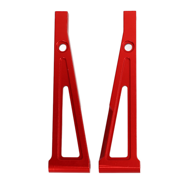 2 stk RC Bil Foran Svingarm Aluminiumslegering Lettvekt Opphengsarmsett for ARRMA 1/8 Red