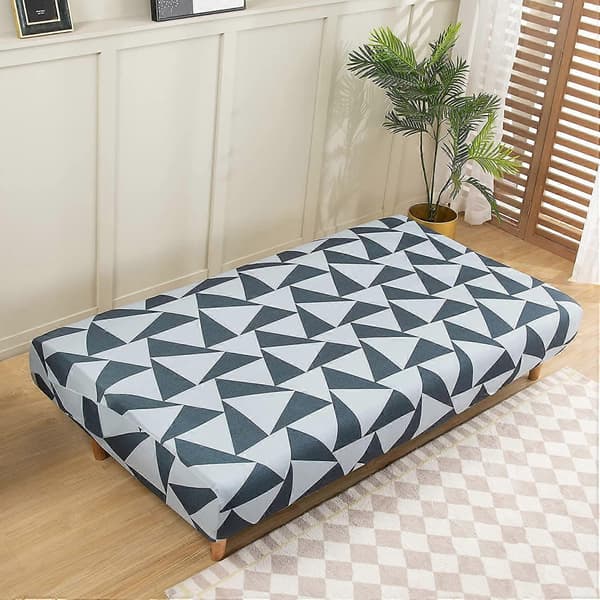 Sofföverdrag Utan Armstöd för Bäddsoffa Utan Armstöd, 155-185cm