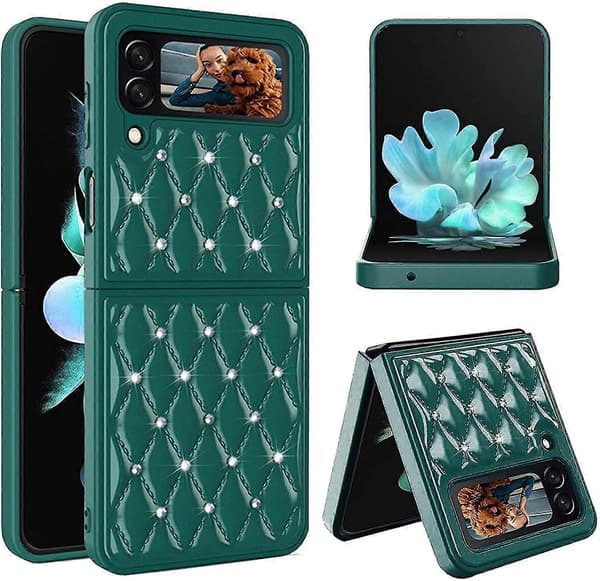 Diamond Glitter Case Compatible With Samsung Galaxy Z Flip 3