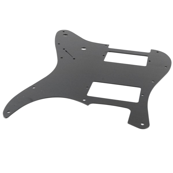 Sähkökitara Pickguard Alumiiniseos 2 Humbucker Kitara Pick Guard Scratch Plate Musta