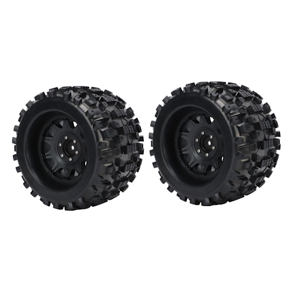 2 st RC Bil Hex Hjul Gummiförstärkta med 3 Specifikationer Kombinator RC Monster Truck Däck Däck för 1/8 Arrma General