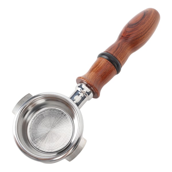58mm Pohjaton Portafilter Ruusupuukahva Ontto Ruostumaton Teräs Kahvikone Portafilter Expobar E61:lle GEMILAI Tyyppi 2:lle