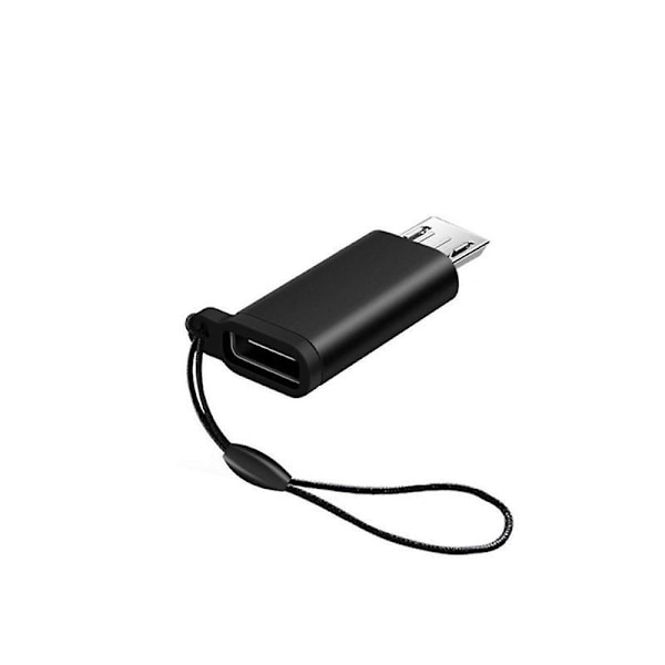 USB-C till Micro USB-adapter - 2-pack, USB Typ C Hona till Micro USB Hane Konverter för Laddning och Datasynkronisering