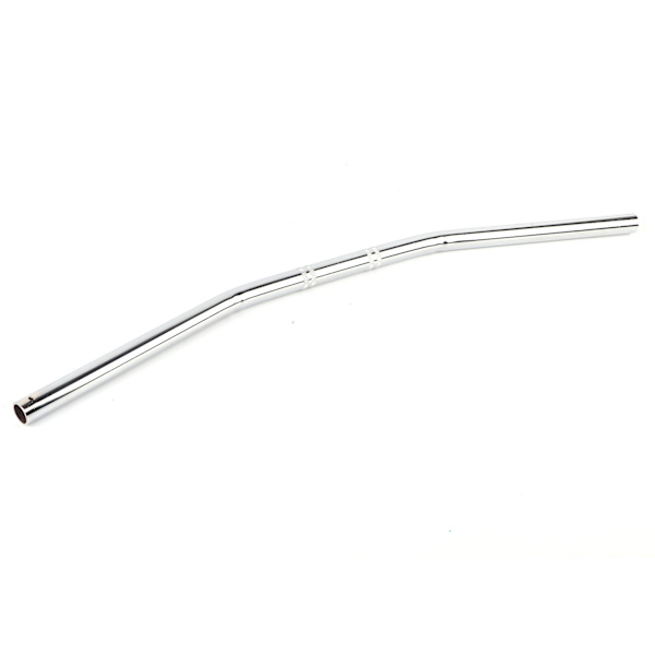 7/8 tommer 22MM Motorcykel Retro Bøjningsstyre Styre Bar Sølv