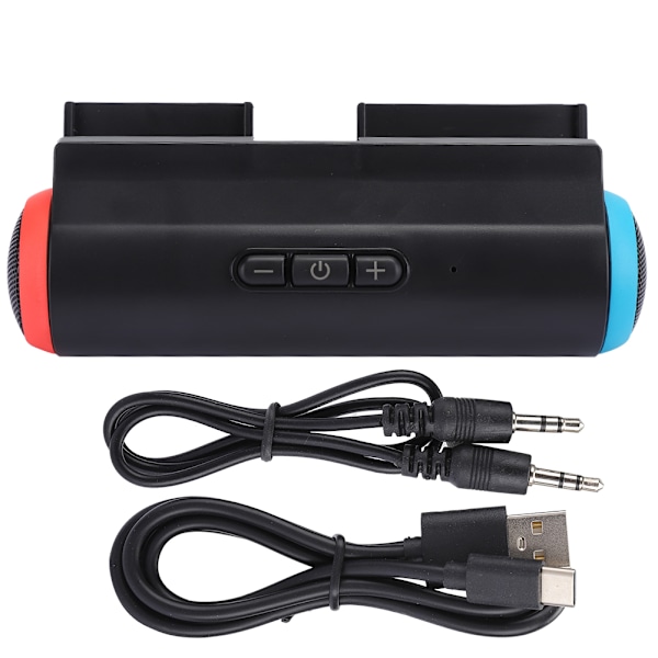 PG-9171 Gamepad Kontroller Holder Stativ Ladebase med Høyttaler for Switch Lite