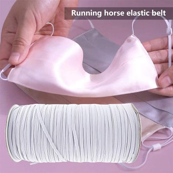 0,3/0,5/0,7 cm Elastiskt Band Gummiband Platt Dragsko Syband