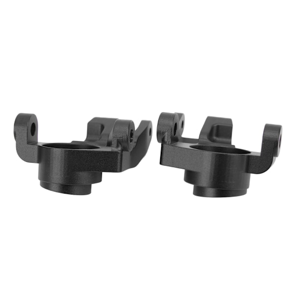 RC Bil Styrekop Professionel ratkop i aluminiumlegering til Axial SCX6 1/6 RC Bil Sort