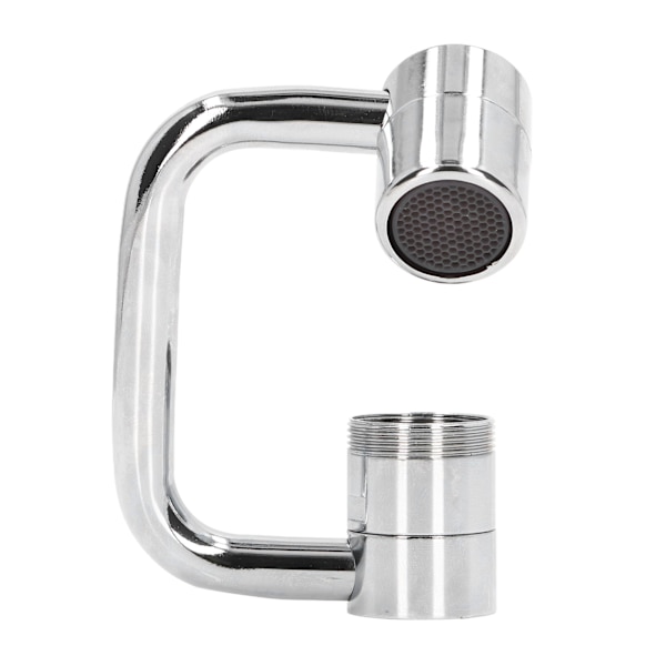 Haneforlænger Kobber Rustfrit Stål ABS 1080 Grader 22mm Indvendig Diameter Roterbar Hane Adapter