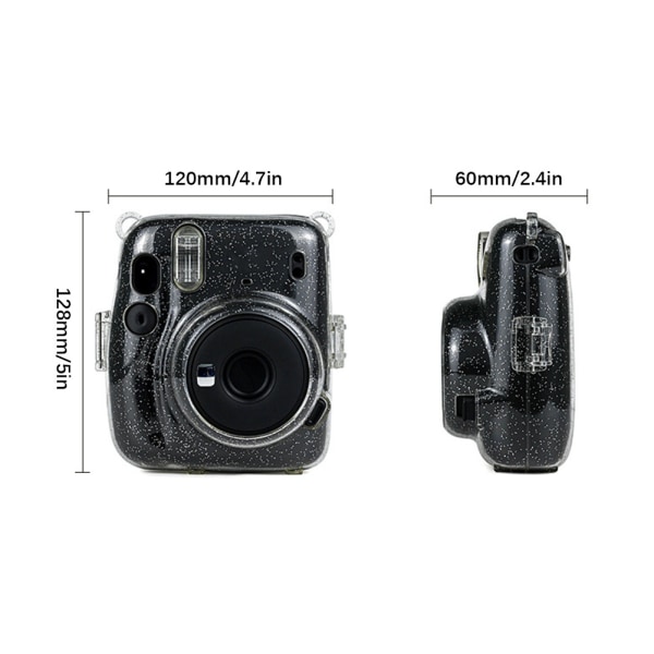PVC- case skal Repsäkert antifall för Instant Camera mini11 ( transparent)