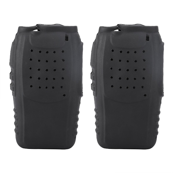 2 stk. Myk Silikon Toveis Radio Hylster Beskyttelse for Baofeng BF888s Walkie Talkies