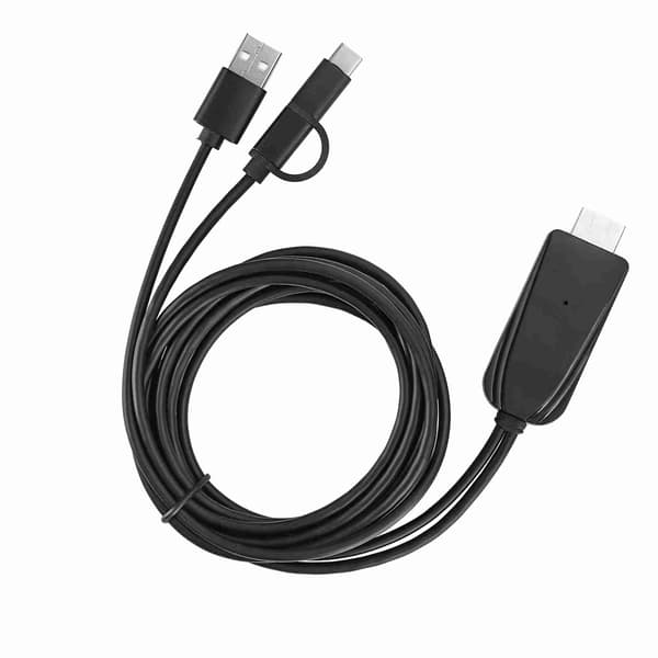 1080P HD USB C Adapterkabel Bluetooth Samme Skjermkabel for Android Mobiltelefon