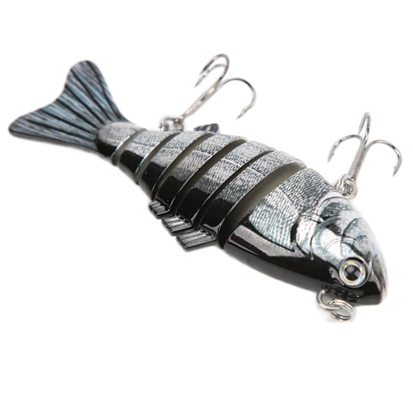 Fiskebete Hållbar imitation av plast Fake Multi Jointed Swimbbait Långsamt sjunkande Glidebait5#