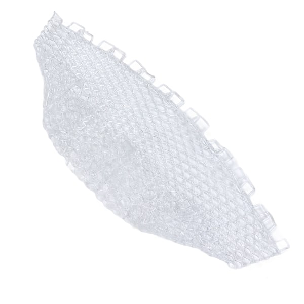 Fiskenät, Stark och Hållbart, 40 cm Djup, Vikbart, Ersättningsnät för Fiskeutrustning, Vit