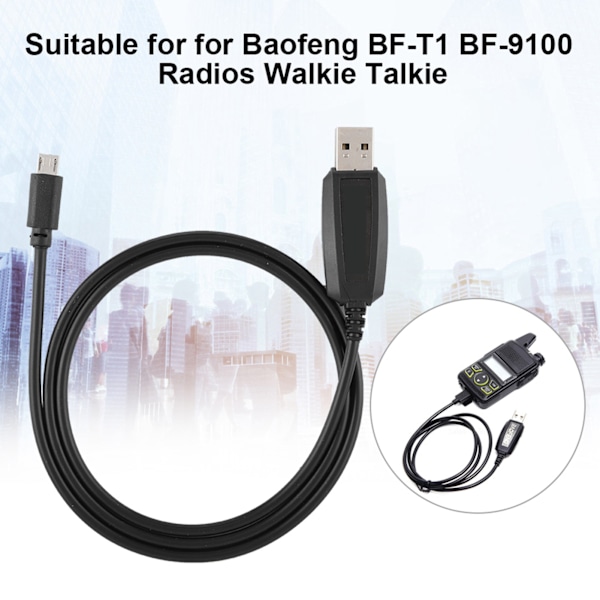USB Programmeringskabel Driver CD til Baofeng BF T1 BF 9100 Radioer Walkie Talkie