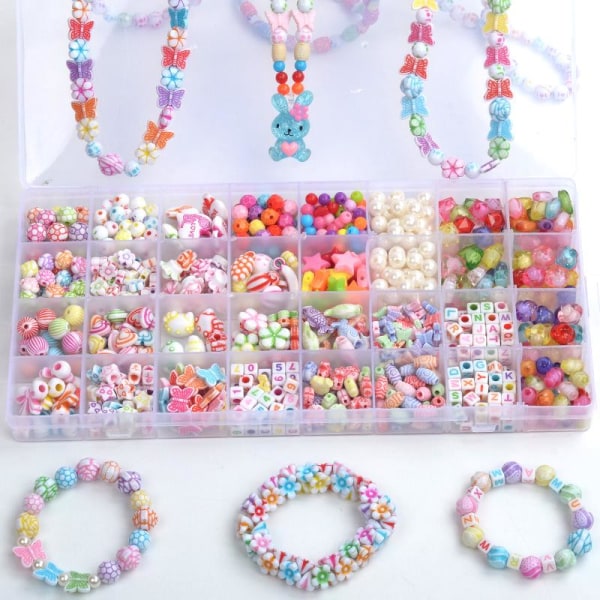 32 gitter barn perler leketøy manual DIY perler armbånd perler puslespill jente leke