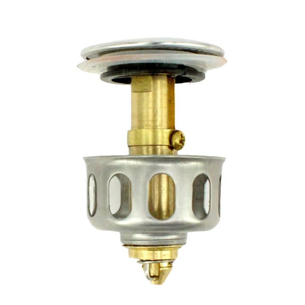 Universell tvättställ Bounce Drain Filter Kök Badrum Sil Vask Avlopp Stopper