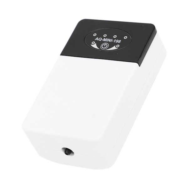 Syrepump i plast, mini, enkelhål, ljudlös, USB-syrepump för akvarium, fiskbehållare, DC 5V 1W