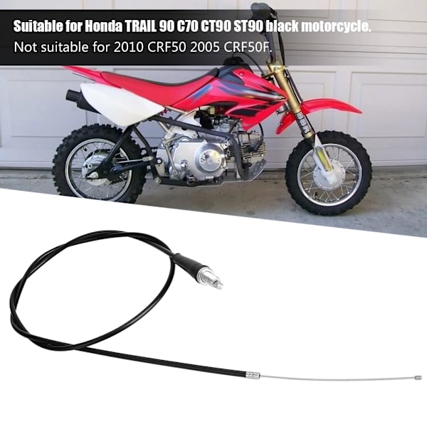 127CM ATV Kaasutinvaijeri Hondalle TRAIL 90 C70 CT90 ST90 Moottoripyörän Tarvikkeet
