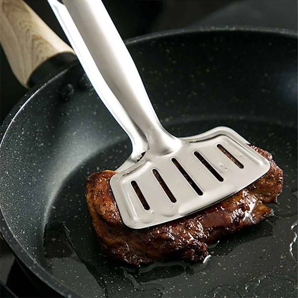 Friterad fisk klämma grill mat klämma rostfritt stål bröd tång kök redskap