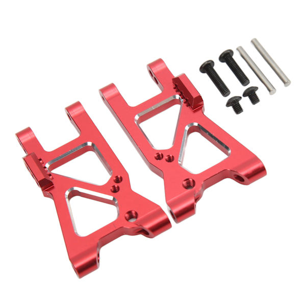 1 pari alumiiniseos takajousitusvarsi RC-auton varaosat Traxxas 4 Tec 2.0 3.0 C8 1/10 Onroad Car Red