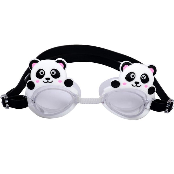 Barnes svømmebriller søt tegneserie silikon panda