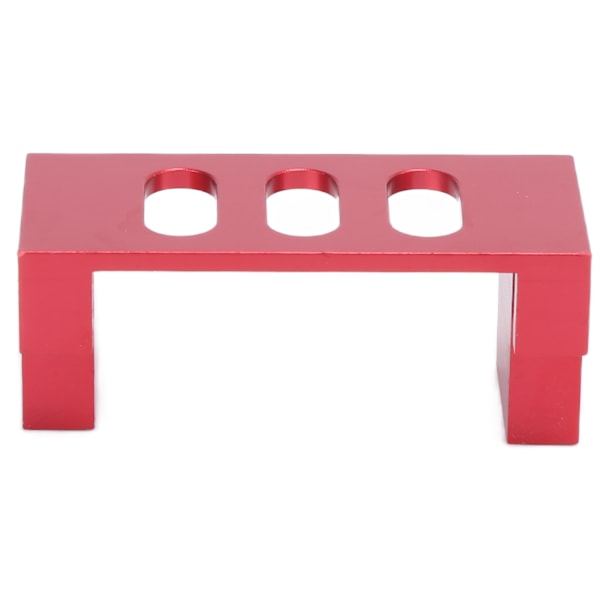Metall styrservofäste med fast bas aluminiumlegering RC servofäste för WLToys 104001 1/10 RC CarRed