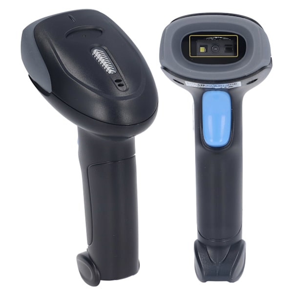 2D streckkodsläsare 2.4G trådlös Bluetooth bildskanner handhållen QR-kodläsare USB-mottagare
