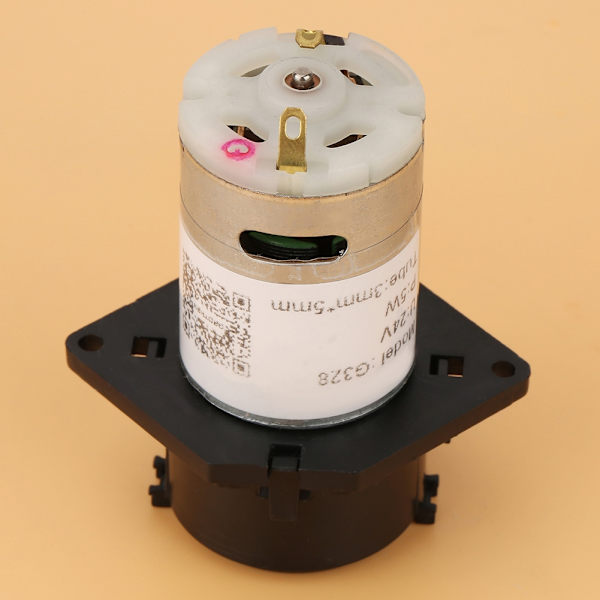 Doseringspumpe DIY peristaltisk slangehode for akvarielabbkjemisk analyse (svart 24v 3*5)
