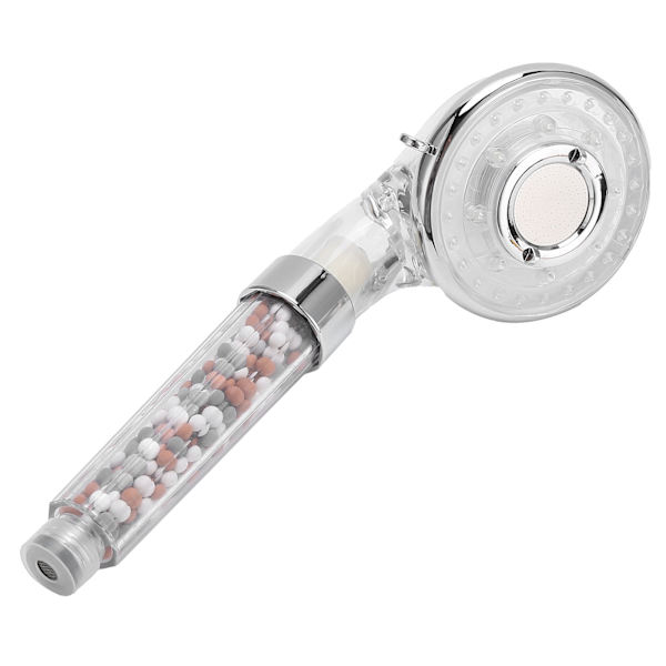 Brusehoved Negativ Ion Multifunktionel LED Lys Skiftende Håndholdt Brusehoved Spray Hoved Farverig Flash