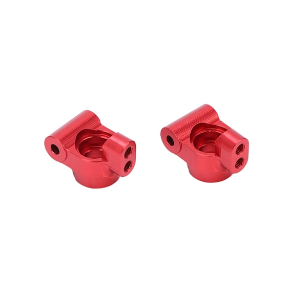 2 stk RC bil bagaksel faste kop sæder Aluminiumlegering Styrkop til LOSI 1/18 Mini T 2.0 2WDRed