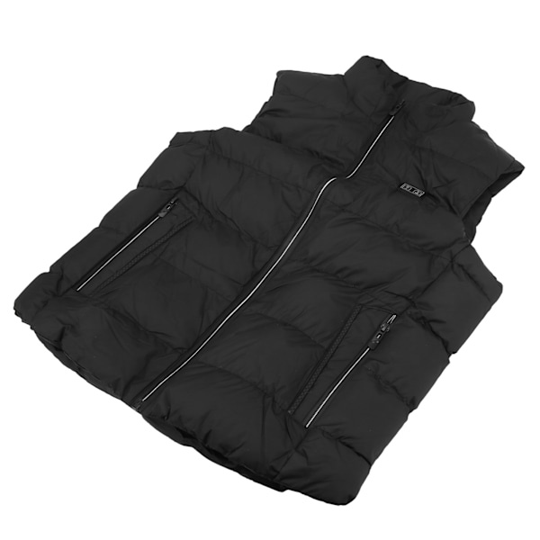 Lämmitetty liivi USB-sähköinen 3-tasoinen lämmitys Lämmin mukava vaatetus miehille ja naisille XXXL