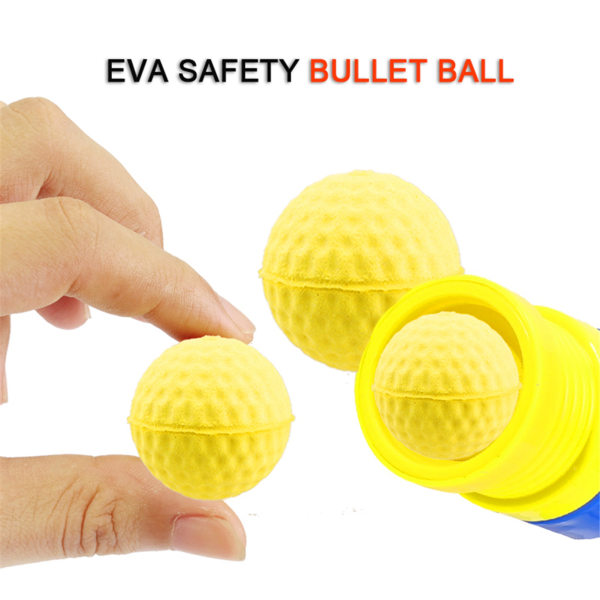 Universal EVA myke runde påfyllingsballer for Rival Toy Gun - 100 STK