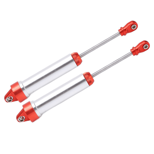 2 ST RC Bil Dempere Metall Dempere Uten Fjær for TRAXXAS UDR 1/7 RC Bil Rød