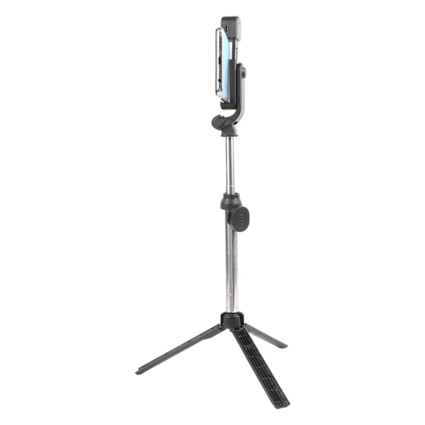 Mini Stativ Svart ABS 360 Grader Roterbar Justerbar Höjd Fjärrkontroll Vlogg Stativ för Telefon Live Streaming