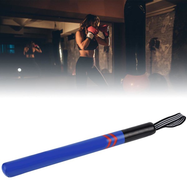 Slitstark Boxing Stick Target Fitness Training Tool Utrustning Combat Striking Sticks Blå