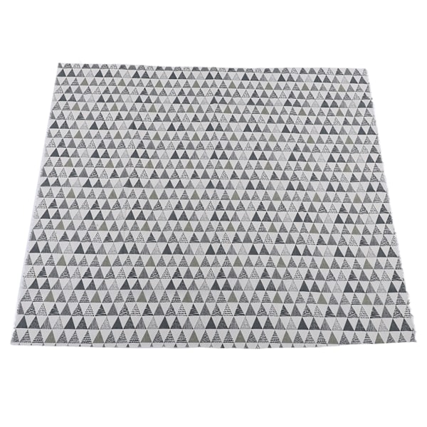 Linnedstof Geometrisk Trekant Bomuld Linned Tryk Blandet Linned Dug Sofastof