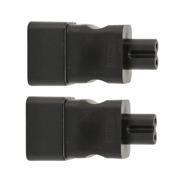 2 st IEC320 C20 till IEC320 C7 Strömadapter Plug and Play Förstärkt C20 till C7 Strömadapter för UPS PDU Server