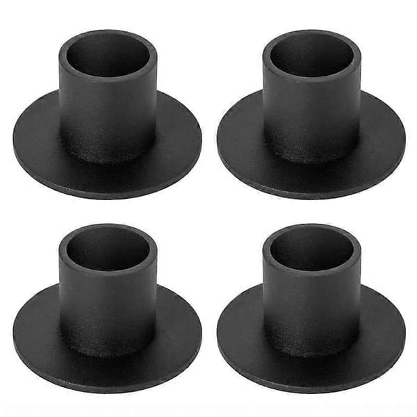 4 pcs Black Candlesticks Retro Candlestick Holders Farmhouse Decor