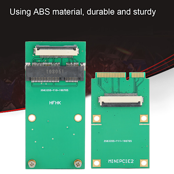 Mini PCIE WIFI Langaton Kortti Vihreä ABS mSATA SSD SATA MINI PCIE SSD Jatkojohto