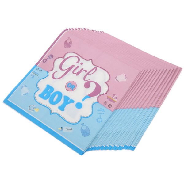 32 kpl Lautasliina Tyttöjen Poikamallit Hienot kestävät ihanat paperipyyhkeet baby juhlatarvikkeisiin