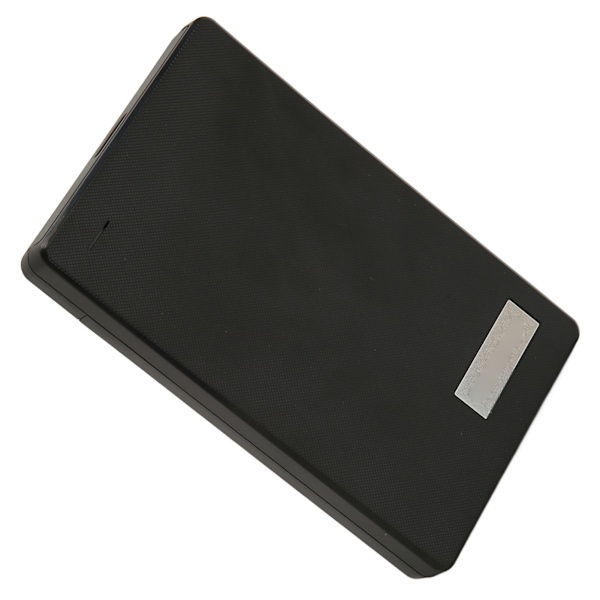 2,5 tommers harddisk-kabinett 5 Gbps USB3.0 til SATA III Eksternt kabinett for 7 til 9,5 mm SATA III II I SSD-støtte UASP BOT Svart
