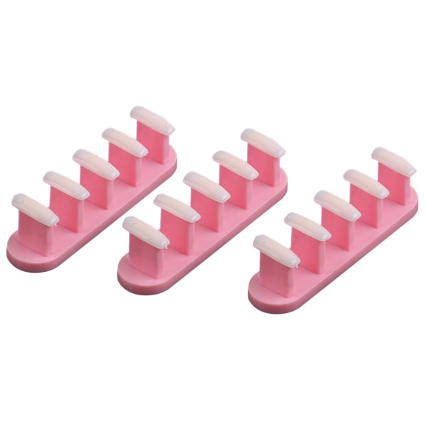 Nail Tip Display Stand Holder Practice Set Art Training Manicure Tool & Negle Tips (Pink)