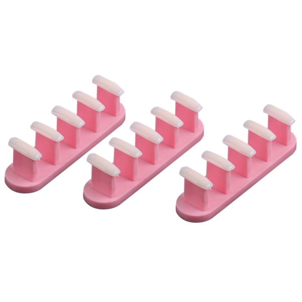 Nail Tip Display Stand Holder Set Konstträning Manikyr Verktyg & Nageltips (Rosa)