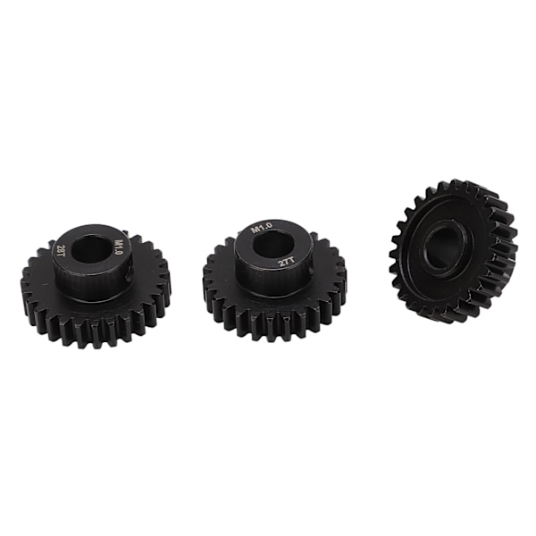 26T 27T 28T RC Motorväxlar 25DP 1.0M 8mm RC Pinjongväxeluppsättning för 1/5 1/6 1/7 Traxxas Uppgradering
