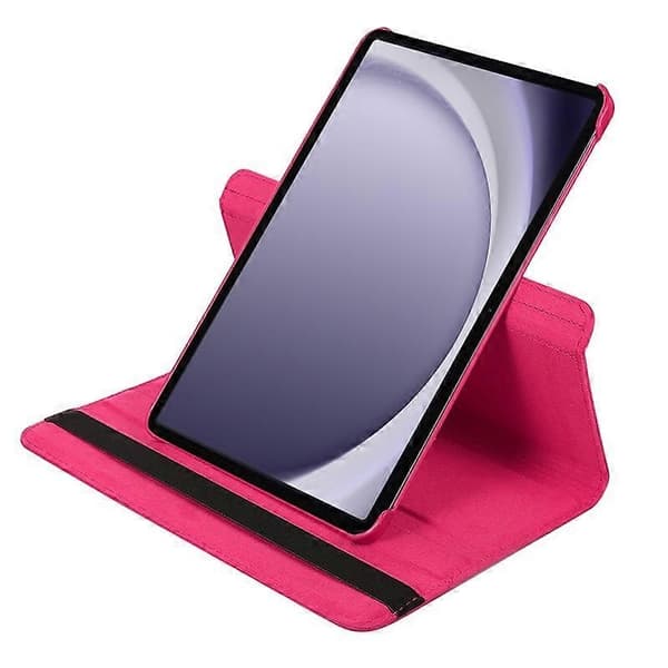 For Samsung Galaxy Tab A9+ Tablet Case ENKAY HAT PRINCE Litchi Texture PU Leather Protective Stand