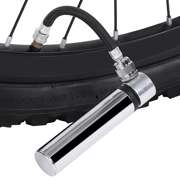 Mini Bärbar Cykling Uppblåsningspumpar av aluminiumlegering för MTB Mountain Bike Cykel