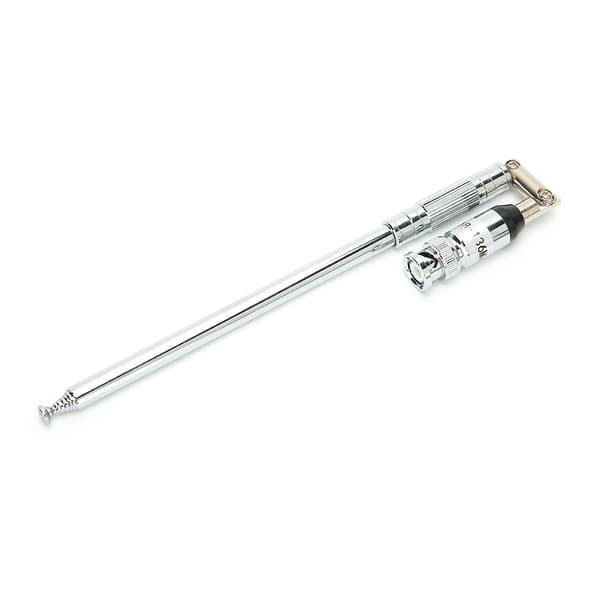 VHF/UHF118‑136 Bilantenne Antenne Frekvensområde Lang Stang Bøjelig BNC-interface