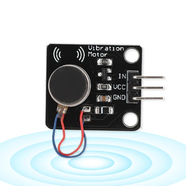 Vibrationsmotor Modul DC Motor Mobiltelefon Vibrator til Arduino