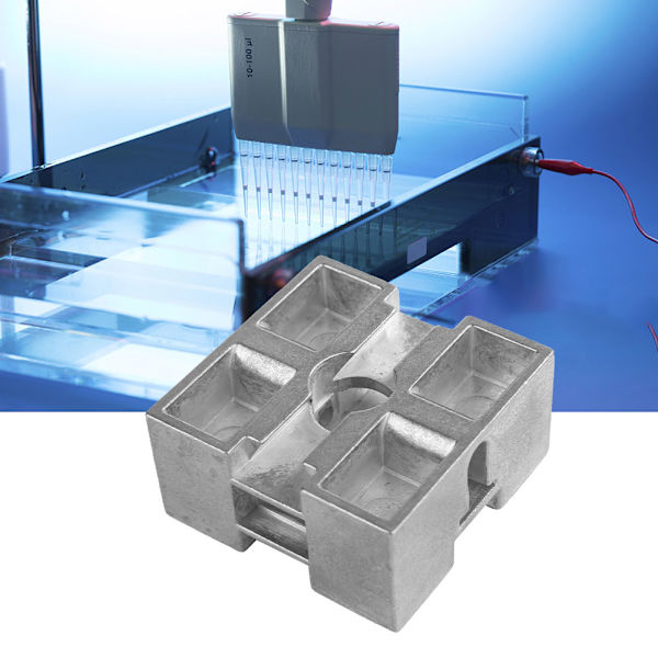 Zink-legering Galvanisering Metall Central Block 50x50mm Metall Mellanstycke Z030M