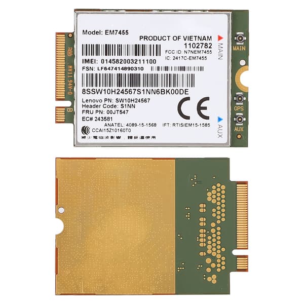 EM7455 Trådløst 4G LTE Modul Netværkskort 50 Mbps Passer til Lenovo ThinkPad